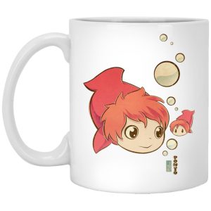 Watch Ponyo - Ponyo Chibi Mug-House Decor, Mug, ponyo, Watch Ponyo