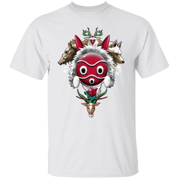 Moro Princess Mononoke - Princess Mononoke – The Forest Protectors T Shirt-Apparel, Moro Princess Mononoke, princess mononoke, Tshirt