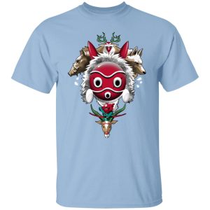 Moro Princess Mononoke - Princess Mononoke – The Forest Protectors T Shirt-Apparel, Moro Princess Mononoke, princess mononoke, Tshirt