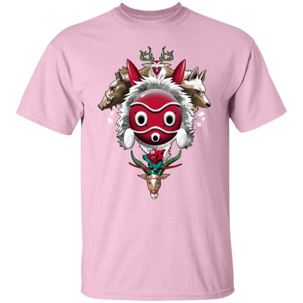 Moro Princess Mononoke - Princess Mononoke – The Forest Protectors T Shirt-Apparel, Moro Princess Mononoke, princess mononoke, Tshirt