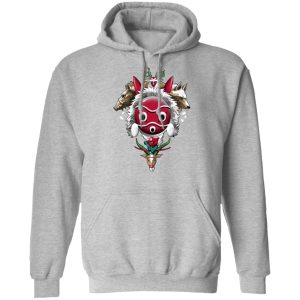 Princess Mononoke Movie Poster - Princess Mononoke – The Forest Protectors Hoodie-Apparel, Hoodie, princess mononoke, Princess Mononoke Movie Poster