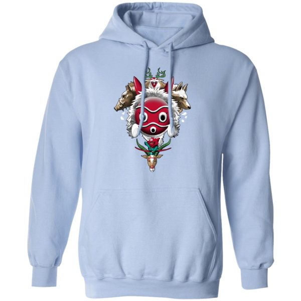 Princess Mononoke Movie Poster - Princess Mononoke – The Forest Protectors Hoodie-Apparel, Hoodie, princess mononoke, Princess Mononoke Movie Poster