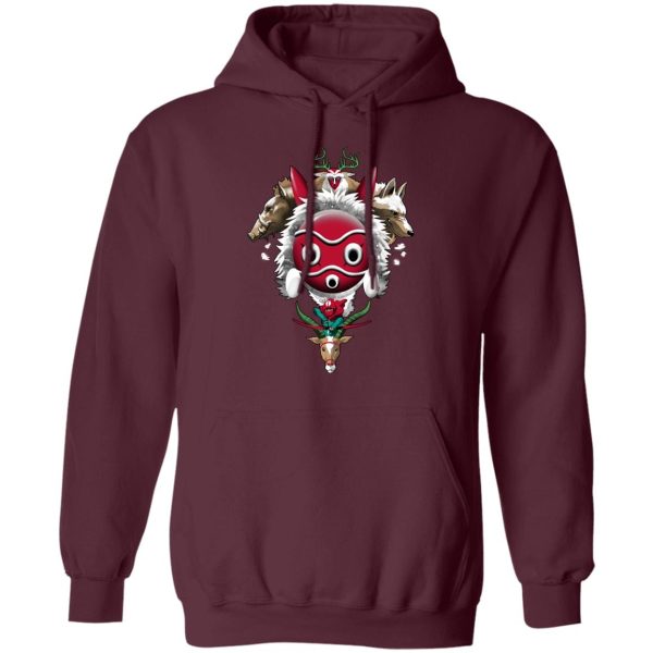 Princess Mononoke Movie Poster - Princess Mononoke – The Forest Protectors Hoodie-Apparel, Hoodie, princess mononoke, Princess Mononoke Movie Poster