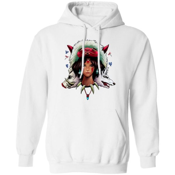 Princess Mononoke Cosplay - Mononoke: The Wolf Princess Hoodie-Apparel, Hoodie, princess mononoke, Princess Mononoke Cosplay