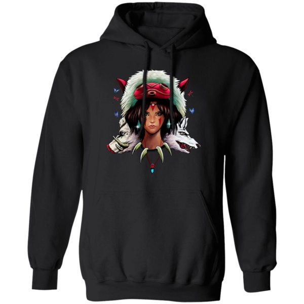 Princess Mononoke Cosplay - Mononoke: The Wolf Princess Hoodie-Apparel, Hoodie, princess mononoke, Princess Mononoke Cosplay