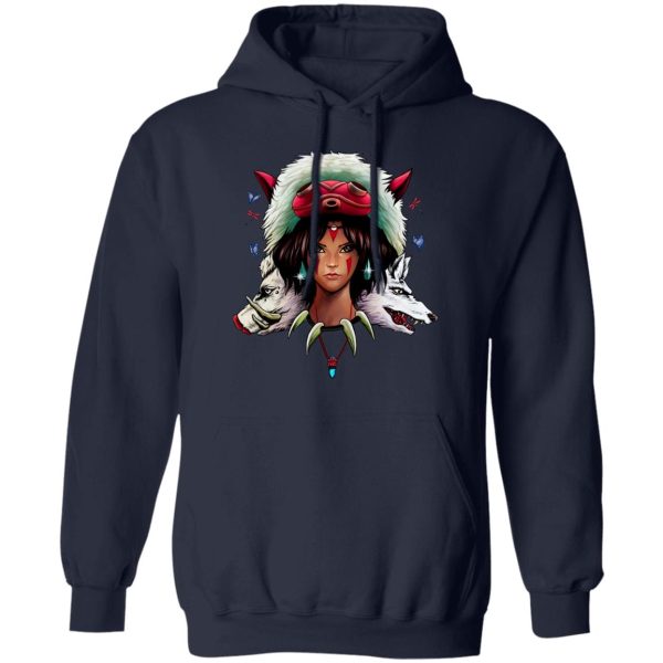 Princess Mononoke Cosplay - Mononoke: The Wolf Princess Hoodie-Apparel, Hoodie, princess mononoke, Princess Mononoke Cosplay