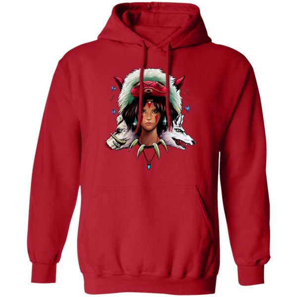 Princess Mononoke Cosplay - Mononoke: The Wolf Princess Hoodie-Apparel, Hoodie, princess mononoke, Princess Mononoke Cosplay