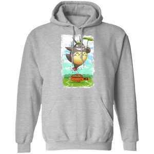 Totoro Movie - Totoro the Funny Neighbor Hoodie-Apparel, Hoodie, My Neighbor Totoro, Totoro Movie