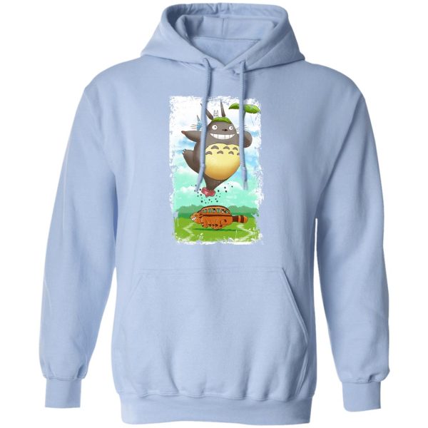 Totoro Movie - Totoro the Funny Neighbor Hoodie-Apparel, Hoodie, My Neighbor Totoro, Totoro Movie