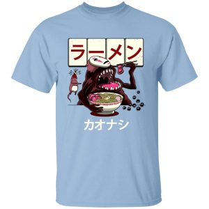 Spirited Away Review - Spirited Away Kaonashi Ramen T Shirt-Apparel, kaonashi, no face, Spirited Away, Spirited Away Review, Tshirt