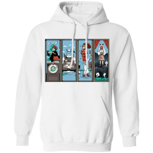 Ghibli Most Famous Movies Collection Hoodie-Apparel, Hoodie