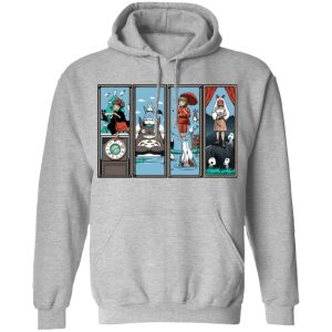 Ghibli Most Famous Movies Collection Hoodie-Apparel, Hoodie