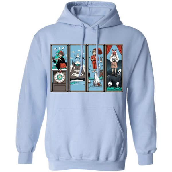 Ghibli Most Famous Movies Collection Hoodie-Apparel, Hoodie