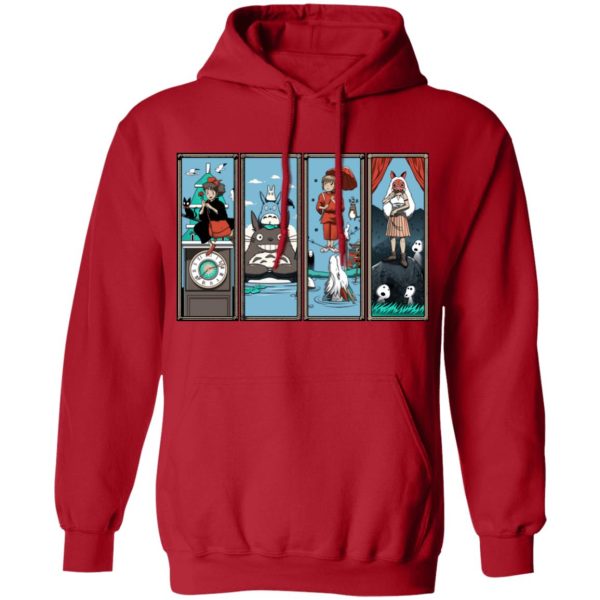 Ghibli Most Famous Movies Collection Hoodie-Apparel, Hoodie