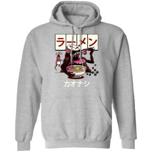 Spirited Away Lin - Spirited Away Kaonashi Ramen Hoodie-Apparel, Hoodie, kaonashi, no face, Spirited Away, Spirited Away Lin