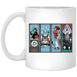 Ghibli Most Famous Movies Collection Mug-House Decor, Mug