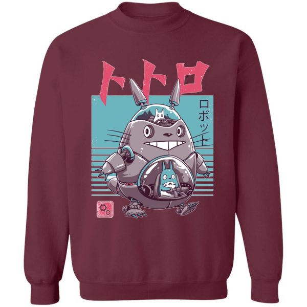 My Totoro - Totoro Bot Sweatshirt-Apparel, My Neighbor Totoro, My Totoro, Sweatshirt