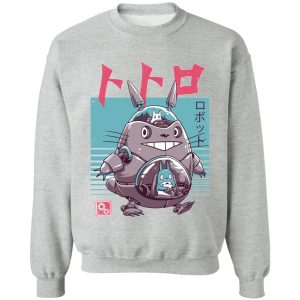 My Totoro - Totoro Bot Sweatshirt-Apparel, My Neighbor Totoro, My Totoro, Sweatshirt