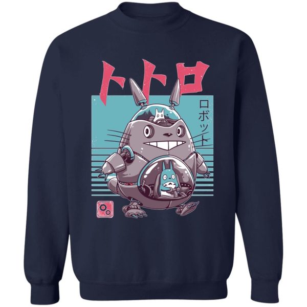 My Totoro - Totoro Bot Sweatshirt-Apparel, My Neighbor Totoro, My Totoro, Sweatshirt