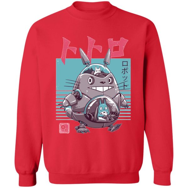 My Totoro - Totoro Bot Sweatshirt-Apparel, My Neighbor Totoro, My Totoro, Sweatshirt