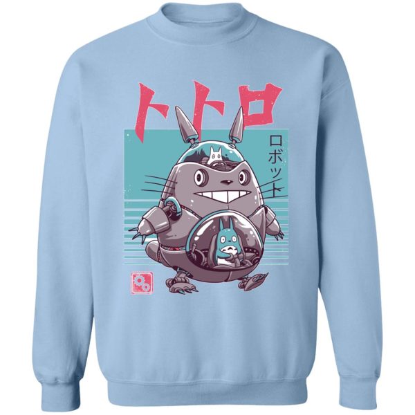 My Totoro - Totoro Bot Sweatshirt-Apparel, My Neighbor Totoro, My Totoro, Sweatshirt