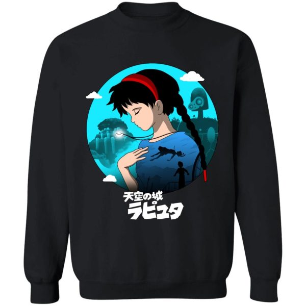 Laputa: Castle In The Sky - Laputa: Castle in The Sky  Sweatshirt-Apparel, Laputa: Castle in the Sky, Sweatshirt