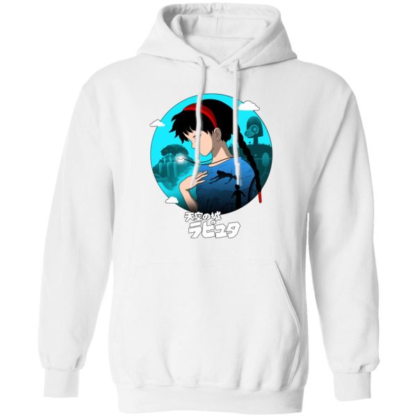 Laputa Castle In The Sky Cast - Laputa: Castle in The Sky Hoodie-Apparel, Hoodie, Laputa Castle In The Sky Cast, Laputa: Castle in the Sky