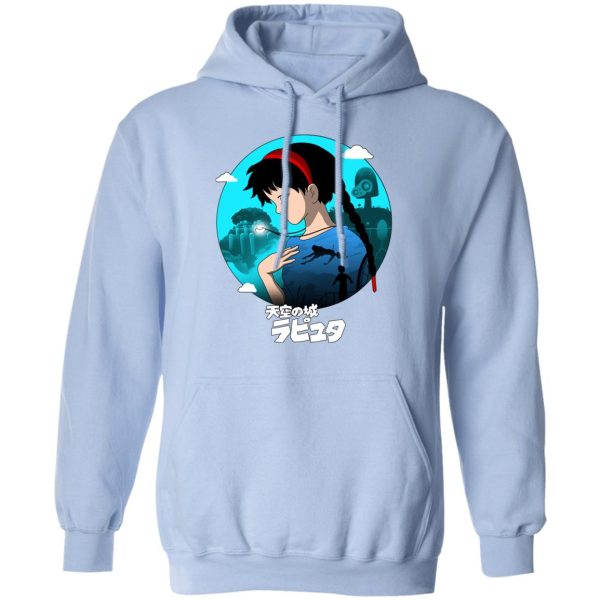 Laputa Castle In The Sky Cast - Laputa: Castle in The Sky Hoodie-Apparel, Hoodie, Laputa Castle In The Sky Cast, Laputa: Castle in the Sky