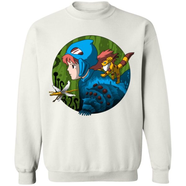 Nausicaa of the Valley Of The Wind Sweatshirt-Apparel, Sweatshirt