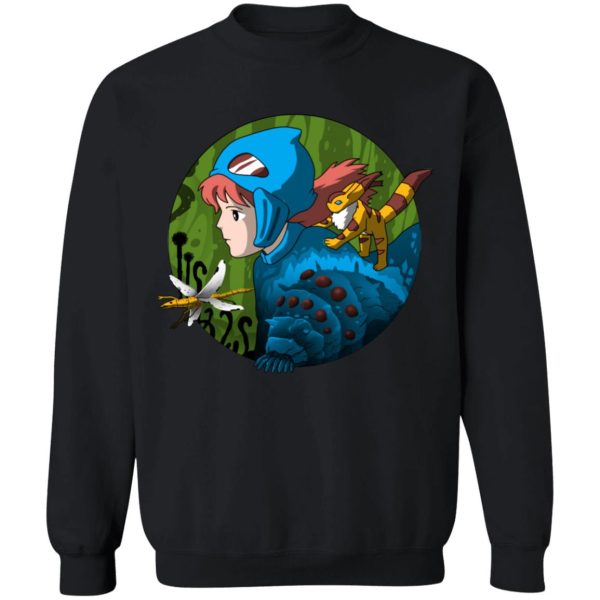 Nausicaa of the Valley Of The Wind Sweatshirt-Apparel, Sweatshirt