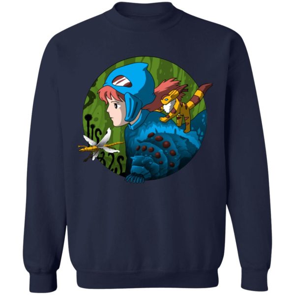 Nausicaa of the Valley Of The Wind Sweatshirt-Apparel, Sweatshirt