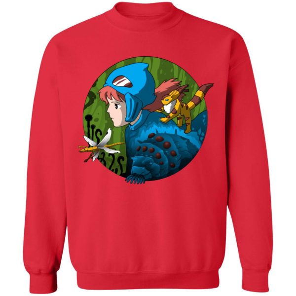 Nausicaa of the Valley Of The Wind Sweatshirt-Apparel, Sweatshirt