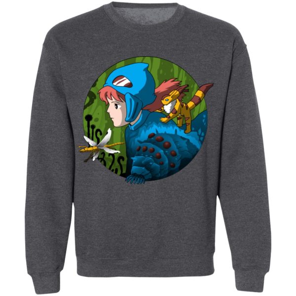 Nausicaa of the Valley Of The Wind Sweatshirt-Apparel, Sweatshirt