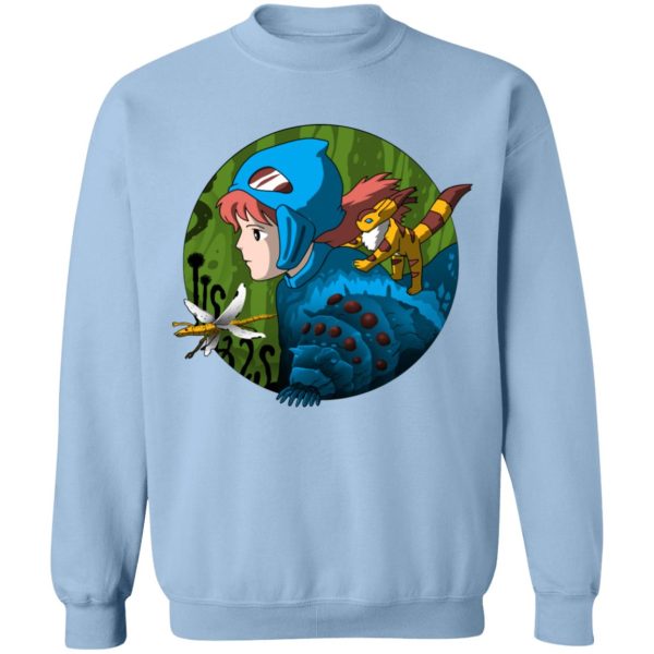 Nausicaa of the Valley Of The Wind Sweatshirt-Apparel, Sweatshirt