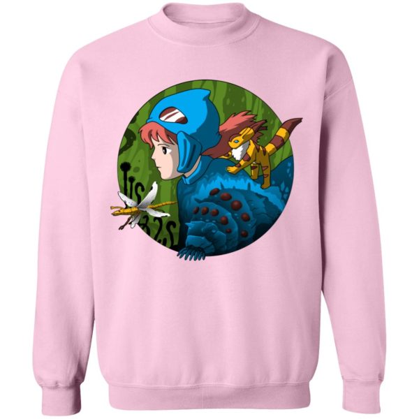 Nausicaa of the Valley Of The Wind Sweatshirt-Apparel, Sweatshirt