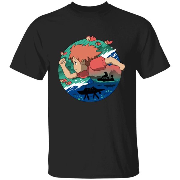 What Made Ponyo Human - Ponyo’s Journey T Shirt-Apparel, ponyo, Tshirt, What Made Ponyo Human