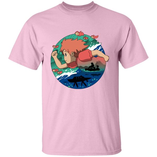 What Made Ponyo Human - Ponyo’s Journey T Shirt-Apparel, ponyo, Tshirt, What Made Ponyo Human