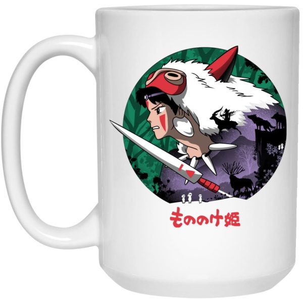 Ashitaka Princess Mononoke - Princess Mononoke’s Journey Mug-Ashitaka Princess Mononoke, House Decor, Mug, princess mononoke