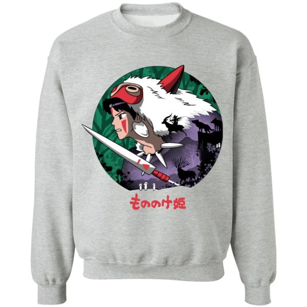 Princess Mononoke In Theaters - Princess Mononoke’s Journey Sweatshirt-Apparel, princess mononoke, Princess Mononoke In Theaters, Sweatshirt