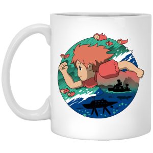 Ponyo Film - Ponyo’s Journey Mug-House Decor, Mug, ponyo, Ponyo Film