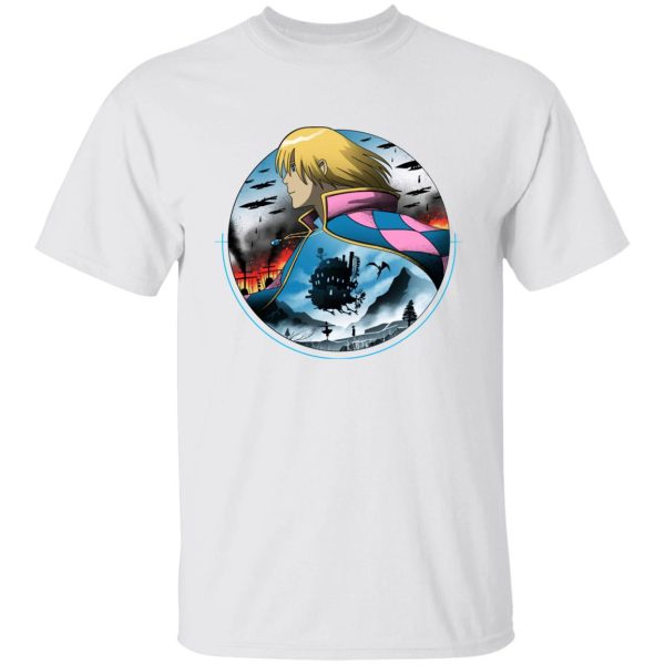 Christian Bale In Howl's Moving Castle - Howl’s Moving Castle – The Journey T Shirt-Apparel, Christian Bale In Howl's Moving Castle, Howl's Moving Castle, Tshirt