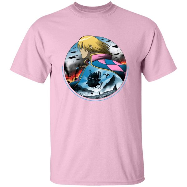 Christian Bale In Howl's Moving Castle - Howl’s Moving Castle – The Journey T Shirt-Apparel, Christian Bale In Howl's Moving Castle, Howl's Moving Castle, Tshirt