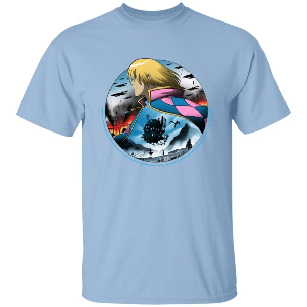 Christian Bale In Howl's Moving Castle - Howl’s Moving Castle – The Journey T Shirt-Apparel, Christian Bale In Howl's Moving Castle, Howl's Moving Castle, Tshirt