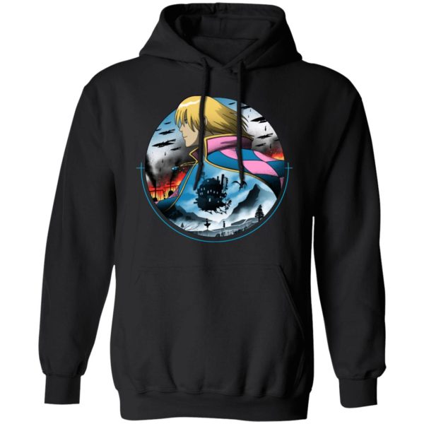 Dog From Howl's Moving Castle - Howl’s Moving Castle – The Journey Hoodie-Apparel, Dog From Howl's Moving Castle, Hoodie, Howl's Moving Castle