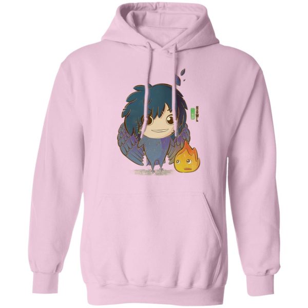 Cast Of Howl's Moving Castle - Howl’s Moving Castle – Howl Chibi Hoodie-Apparel, Cast Of Howl's Moving Castle, Hoodie, Howl's Moving Castle