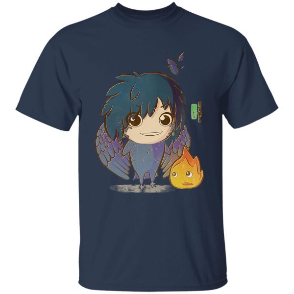 Howl In Howl's Moving Castle - Howl’s Moving Castle – Howl Chibi T Shirt-Apparel, Howl In Howl's Moving Castle, Howl's Moving Castle, Tshirt