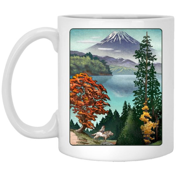 Princess Mononoke Cosplay - Princess Mononoke Landscape Mug-House Decor, Mug, princess mononoke, Princess Mononoke Cosplay