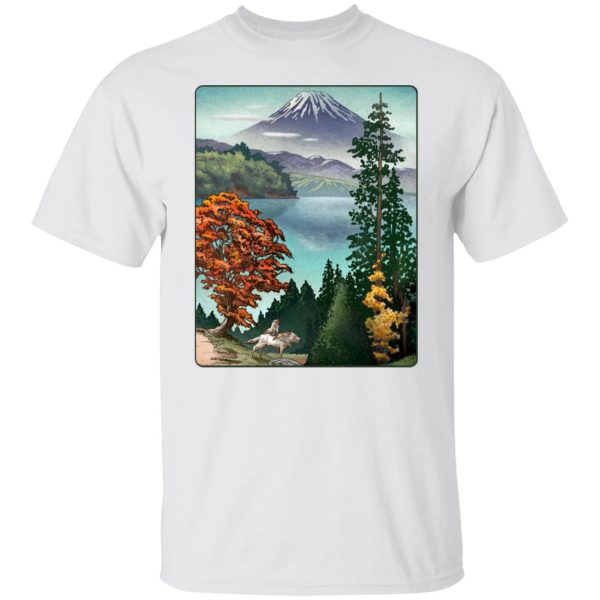 Princess Mononoke Movie Poster - Princess Mononoke Landscape T Shirt-Apparel, princess mononoke, Princess Mononoke Movie Poster, Tshirt