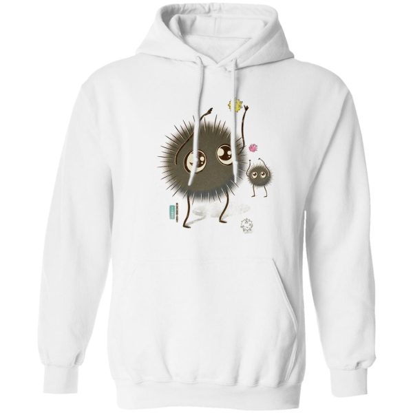 Spirited Away Lin - Spirited Away – Soot Spirit Chibi Hoodie-Apparel, Hoodie, Spirited Away, Spirited Away Lin