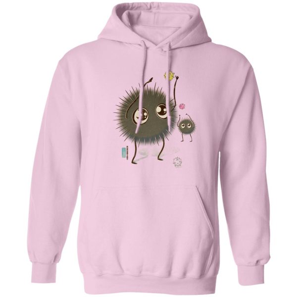 Spirited Away Lin - Spirited Away – Soot Spirit Chibi Hoodie-Apparel, Hoodie, Spirited Away, Spirited Away Lin